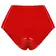 Nohavičky, slipy s dildom - LateX Latexové nohavičky s dildom - červené - 29503243041 - L