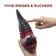 Dildá s prísavkou - Namy Análny kolík/ dildo 22 cm - modré - sf64867