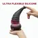 Dildá s prísavkou - Lava Análny kolík/ dildo 22 cm - červené - sf64850