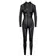 Bodystocking a catsuit - Cottelli Party Jumpsuit s hadím vzorom - čierny - 27307401041 - L
