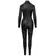 Bodystocking a catsuit - Cottelli Party Jumpsuit s hadím vzorom - čierny - 27307401041 - L
