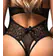 Erotické body a korzety - Obsessive Blomentis body - čierne - 26446301121 - M/L