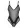 Erotické body a korzety - Obsessive Blomentis body - čierne - 26446301121 - M/L
