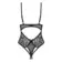 Erotické body a korzety - Obsessive Blomentis body - čierne - 26446301121 - M/L