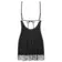 Erotické košieľky - Obsessive Lobellis košieľka - čierna - 27516901121 - M/L