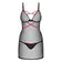 Erotické komplety - Obsessive Novenes košieľka - černá - 27516741121 - M/L