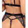 Erotické komplety - Abierta Fina Set 3dielna súprava - čierna - 22153571041 - L