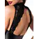 Erotické šaty - NOIR minišaty s čipkou- čierne - 27190101041 - L