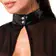 Erotické šaty - NOIR minišaty s priehľadným topom - čierne - 27190611041 - L
