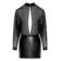 Erotické šaty - NOIR minišaty s priehľadným topom - čierne - 27190611041 - L