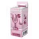 Análne šperky - Gleaming Love Pearl Pink análny kolík M - dc22196