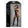 Bodystocking a catsuit - Fantasy Lingerie Fishnet Crotchless Bodystocking - 76SF990BLK