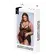 Erotické košieľky - Baci Lingerie Queen Size - Lace & Mesh košieľka - čierna - BAC3221Q