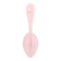 Vibračné vajíčka - Satisfyer Ribbed Petal vibračné vajíčko - ružové - sat4002774