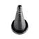 Dildá a vibrátory XXL - Giant Ribbed análne dildo - čierne - shmAF608