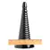 Dildá a vibrátory XXL - Giant Ribbed análne dildo - čierne - shmAF608