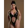 Erotické body a korzety - Daring Intimates body Naughty Whispers Wetlook - s75367LXL - L/XL