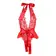 Erotické body a korzety - Subblime body s mašľou - červené - D-242170 - S/M