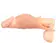 Návleky na penis - RealistiXXX RealSleeve vibračný návlek na penis otvorený - 54051490000