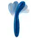 Vibrátory na G-bod - Sweet Smile Flexible G-Spot vibrátor - modrý - 54029560000
