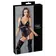Erotické body a korzety - Cottelli Bondage body - čierny - 26414701031 - M