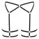 Erotické podväzky - Cottelli Lingerie Podväzkový pás - čierny - 23405771131 - L/XL