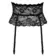 Erotické podväzky - Cottelli Lingerie Čipkový podväzkový pás - čierny - 23403481041 - L