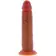 Dildá s prísavkou - Get Real Silicone Foreskin dildo 22 cm - s11202