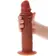 Dildá s prísavkou - Get Real Silicone Foreskin dildo 22 cm - s11202
