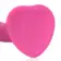 Klasické vibrátory - Non-Phallic vibračné dildo M - ružové - LOVE112PNK