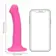 Klasické vibrátory - Non-Phallic vibračné dildo M - ružové - LOVE112PNK