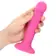 Klasické vibrátory - Non-Phallic vibračné dildo M - ružové - LOVE112PNK