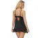 Erotické košieľky - Subblime Košieľka a tangá - čierna - D-239328 - L/XL