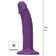 Klasické vibrátory - Get Real vibrátor do postroja - fialový - s10150purple