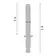Dildá a vibrátory XXL - Get Real The Manhandler dildo s rukoväťou - čierne - s10136blk