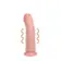 Realistické vibrátory - RealRock Regular Curved Cock vibrátor 15,5 cm - telový - REA187FLE1