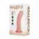 Realistické vibrátory - RealRock Regular Curved Cock vibrátor 15,5 cm - telový - REA187FLE1