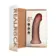 Realistické vibrátory - RealRock Regular Curved Cock vibrátor 15,5 cm - telový - REA187FLE1