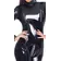 Bodystocking a catsuit - Black Level Vinyl jumpsuit - čierny - 28513931042 - L
