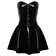 Erotické šaty - Black Level Vinyl šaty - čierne - 28517091041 - L
