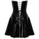 Erotické šaty - Black Level Vinyl šaty - čierne - 28517091041 - L