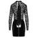 Erotické šaty - Black Level Vinyl šaty - čierne - 28517251031 - M