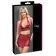 Erotické komplety - Cottelli Party Set top a minisukňa - červený - 22512993041 - L