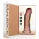 Realistické vibrátory - RealRock Rotating Curved Cock vibrátor 20,5 cm - telový - shmREA191FLE1