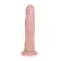 Realistické vibrátory - RealRock Rotating Curved Cock vibrátor 20,5 cm - telový - shmREA191FLE1