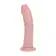 Realistické vibrátory - RealRock Rotating Curved Cock vibrátor 20,5 cm - telový - shmREA191FLE1