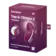 Vibrátory na klitoris - Satisfyer Tap & Climax 2 stimulátor klitorisu - vínový - sat4046044