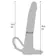 Análne dildá - Hidden Desire Extreme Análne dildo pre vaginálnu aj análnu stimuláciu - s20400