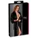 Erotické košieľky - Cottelli Lingerie Kimono dlhé - čierne - 27602231111 - S/M