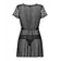 Erotické košieľky - Obsessive Alluria peignoir - čierny - 27605501131 - L/XL